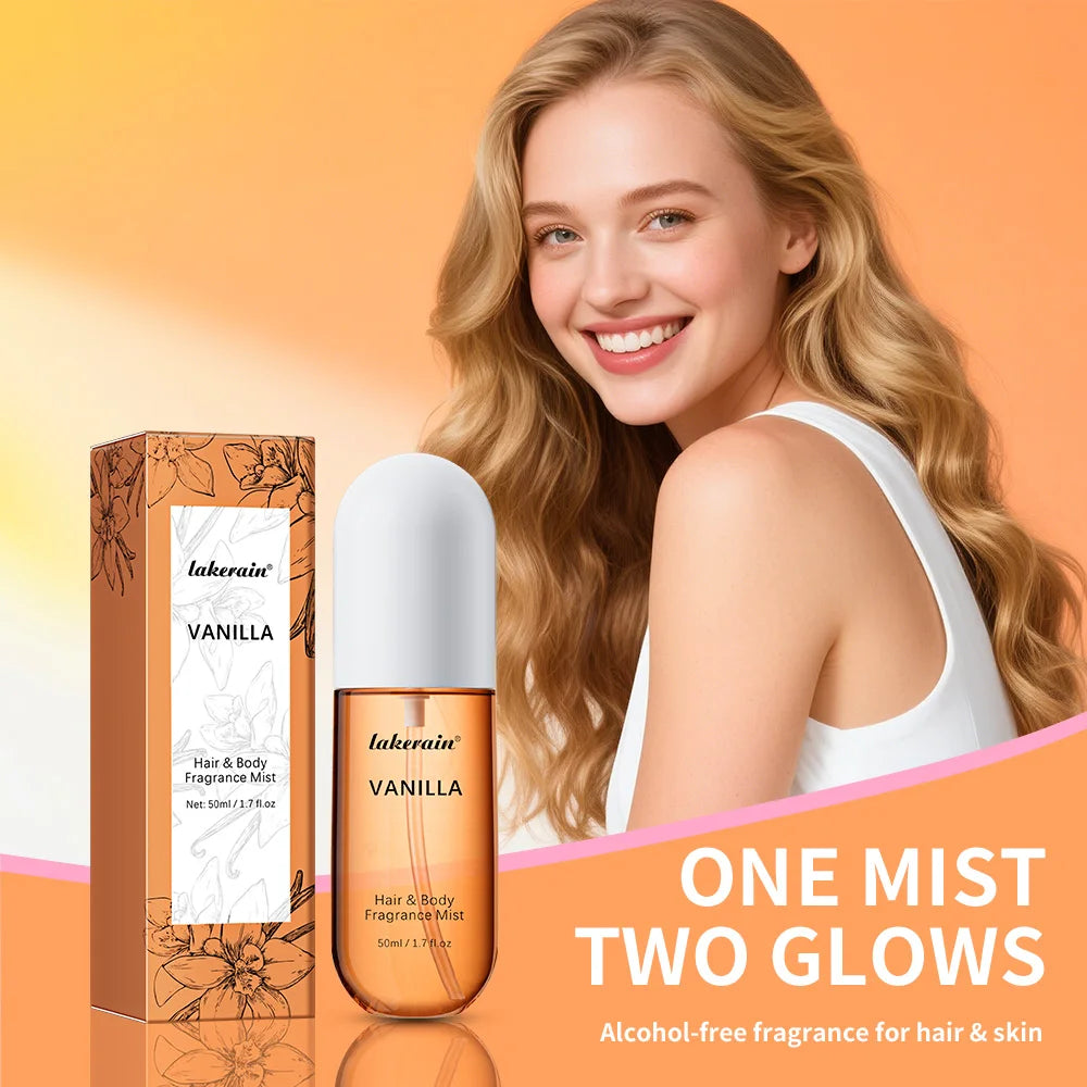 Perfume  for Men Women Use For Skin Body & Hair Fragrance Mist Luxury Long Lasting Perfume Collection Vanilla and Rose
