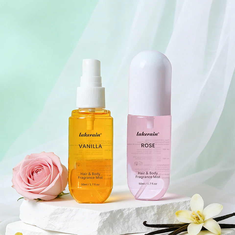 Perfume  for Men Women Use For Skin Body & Hair Fragrance Mist Luxury Long Lasting Perfume Collection Vanilla and Rose