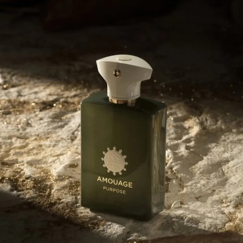 Amouage Parfum De Luxe Interlude Men Perfume 100ml Long Lasting Bold Refined Luxurious Oriental Leather Royal Tobacco Signature