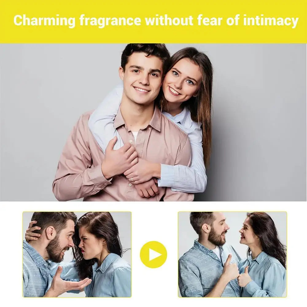 Pheromone Essential Oil Perfume for Men - Intense Fragrance, Designed to Attract Women, Long-Lasting Scent