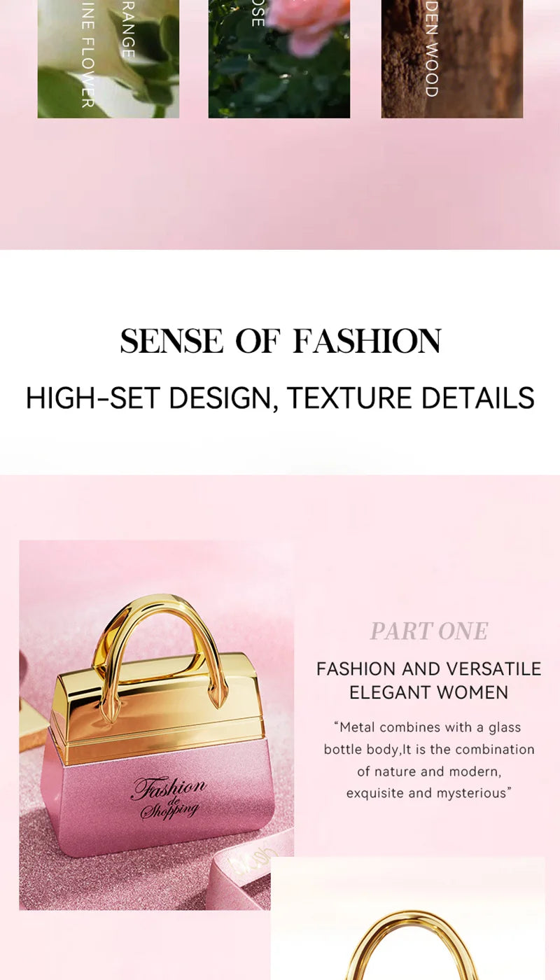 Women  Perfume Woody Floral 50ml Fashion Gift Long Lasting Eau de Parfum Daily Use Original Brand High Quality