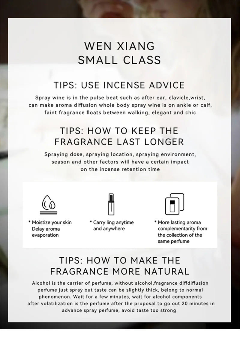 Women  Perfume Woody Floral 50ml Fashion Gift Long Lasting Eau de Parfum Daily Use Original Brand High Quality