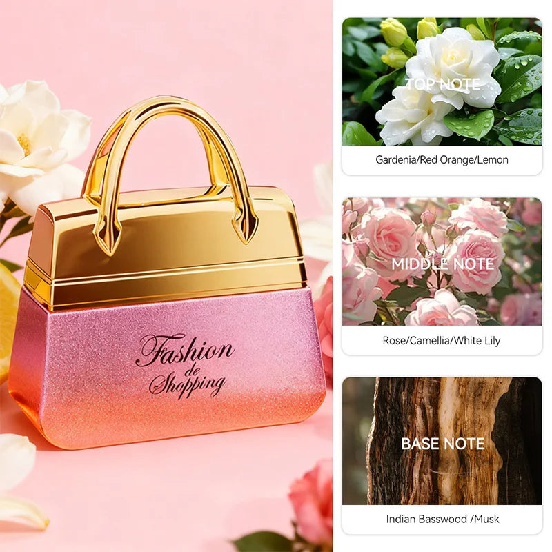 Women  Perfume Woody Floral 50ml Fashion Gift Long Lasting Eau de Parfum Daily Use Original Brand High Quality