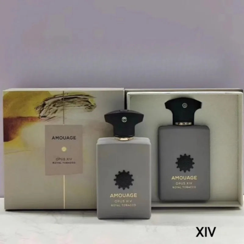 Amouage Parfum De Luxe Interlude Men Perfume 100ml Long Lasting Bold Refined Luxurious Oriental Leather Royal Tobacco Signature