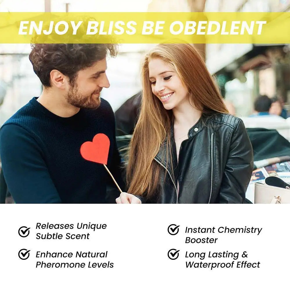 Pheromone Essential Oil Perfume for Men - Intense Fragrance, Designed to Attract Women, Long-Lasting Scent