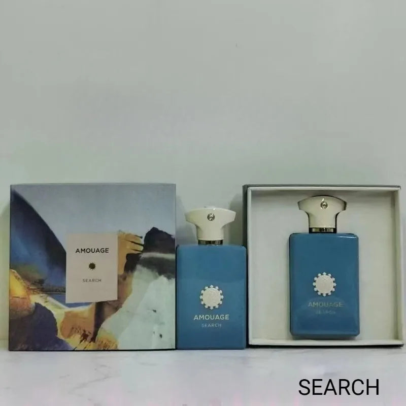 Amouage Parfum De Luxe Interlude Men Perfume 100ml Long Lasting Bold Refined Luxurious Oriental Leather Royal Tobacco Signature