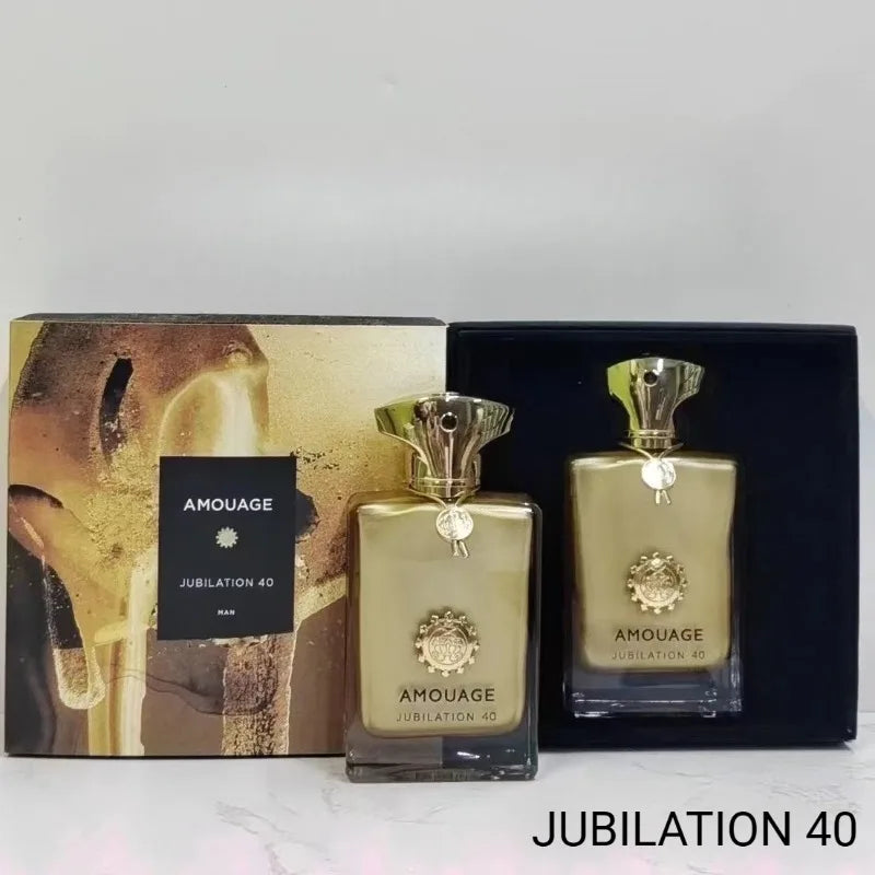 Amouage Parfum De Luxe Interlude Men Perfume 100ml Long Lasting Bold Refined Luxurious Oriental Leather Royal Tobacco Signature