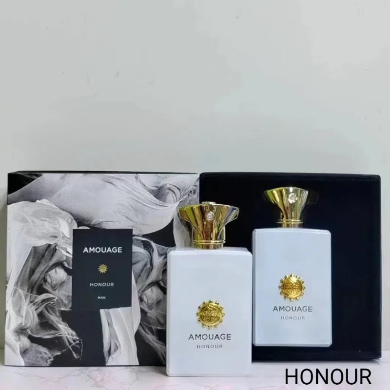 Amouage Parfum De Luxe Interlude Men Perfume 100ml Long Lasting Bold Refined Luxurious Oriental Leather Royal Tobacco Signature
