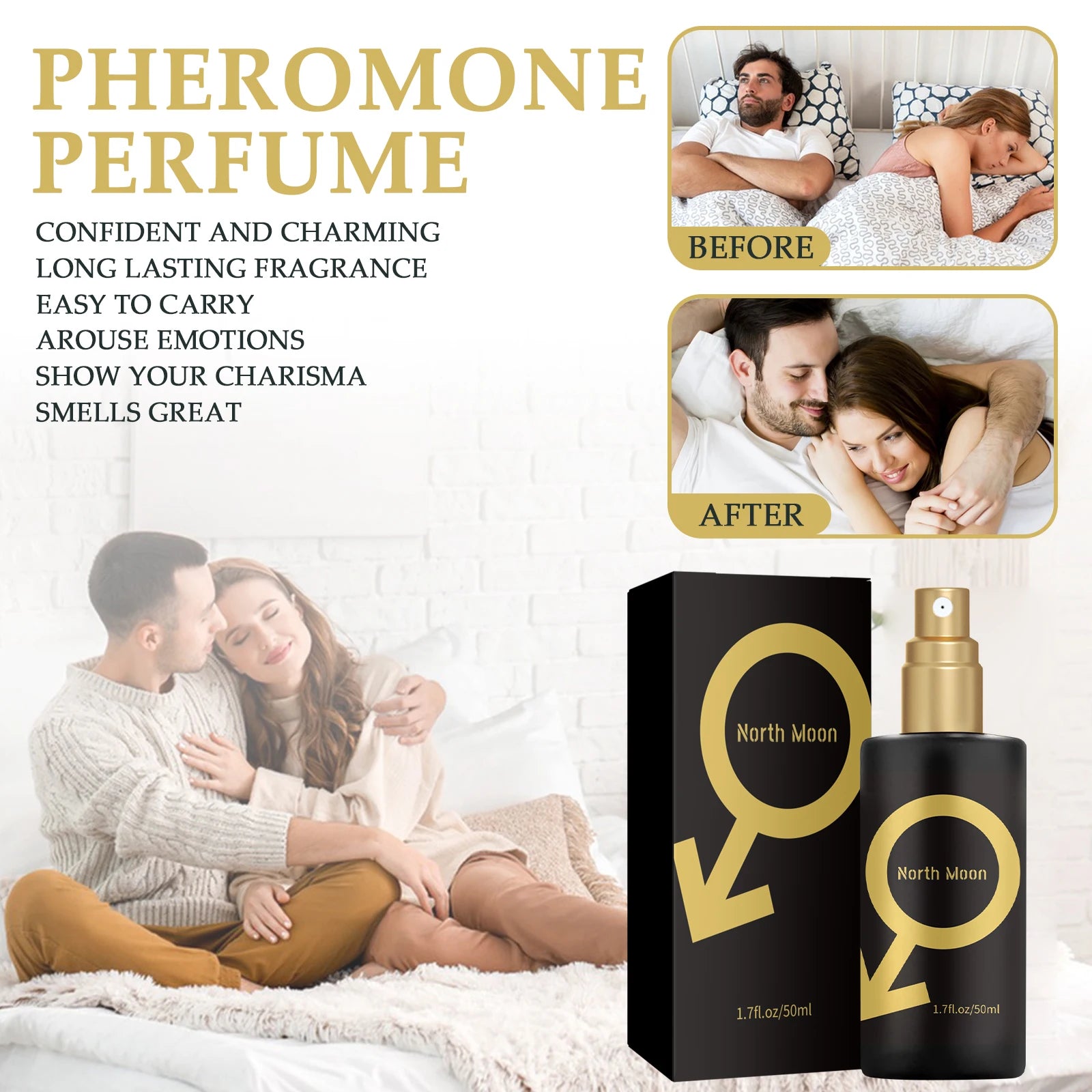 50ml Perfume Man Woman Fresh and Fragrant Long-lasting in Addition To Odor Niche Light Fragrance Couple Dating Luxury Perfume