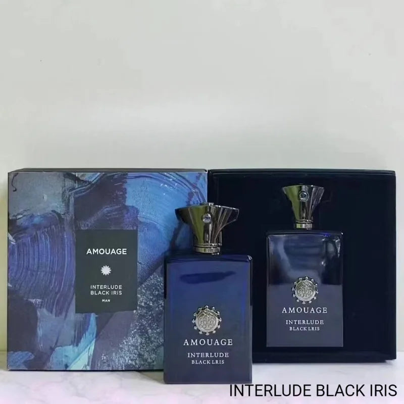 Amouage Parfum De Luxe Interlude Men Perfume 100ml Long Lasting Bold Refined Luxurious Oriental Leather Royal Tobacco Signature